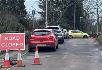 Delays for drivers as electrical works close route