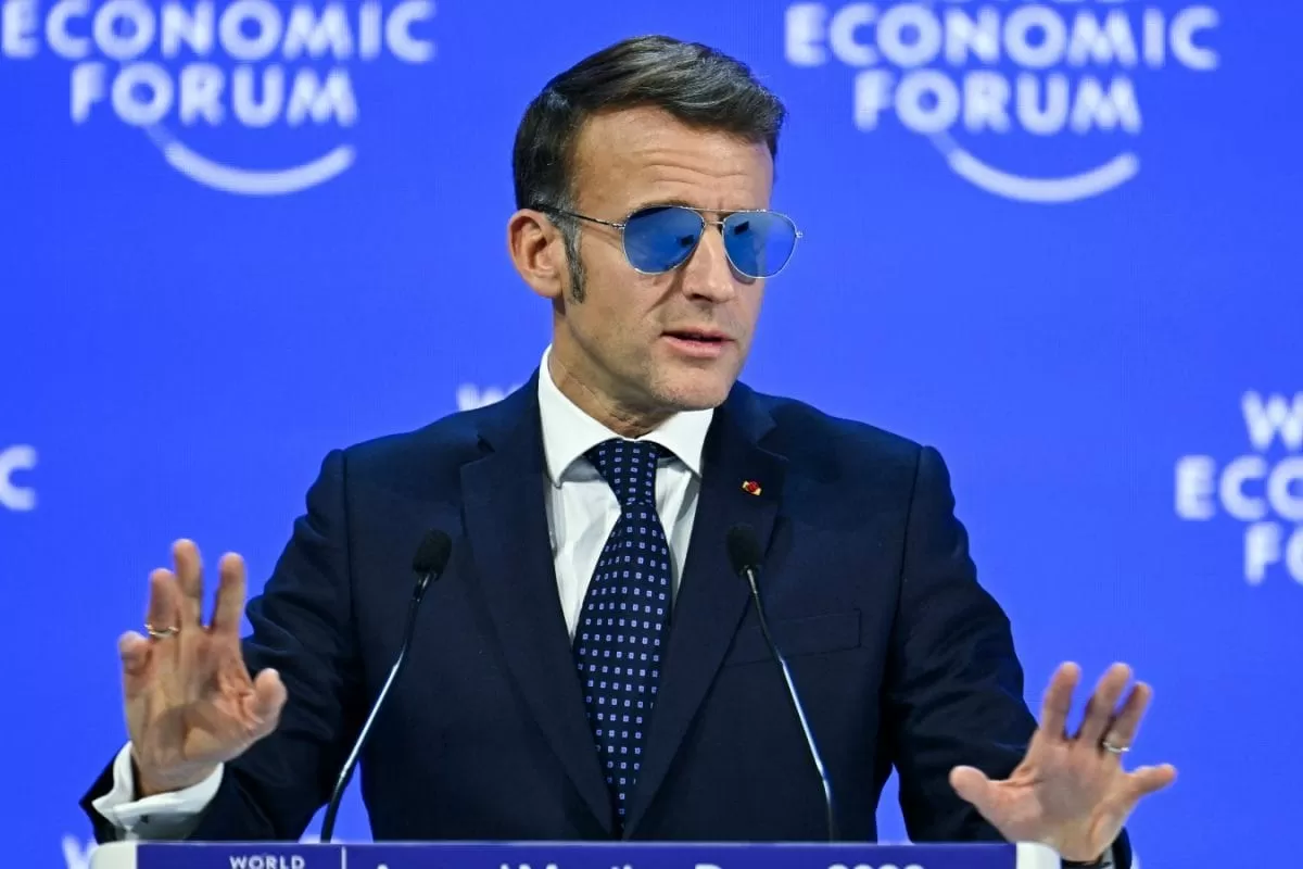‘We Prefer Respect To Bullies’: Macron Takes On Trump At Davos Amid Tariff Threats