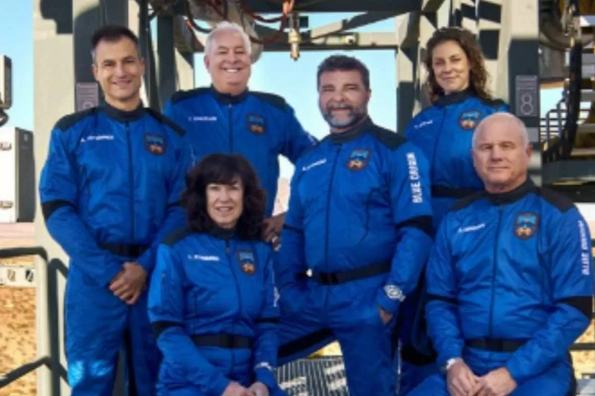 Jeff Bezos's Rocket Takes 6 Tourists On Flight To Edge Of Space