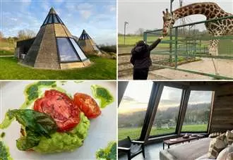 The safari park where you can sleep next to leopards and see rhinos from your room