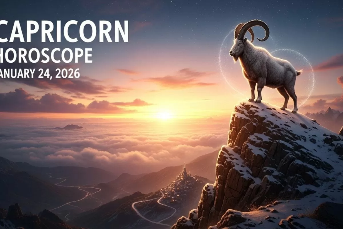Capricorn Horoscope Today, January 24, 2026