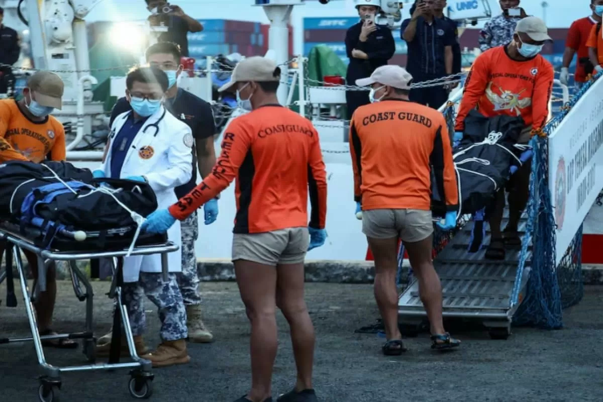 13 Killed, Several Missing As Ferry With Over 350 Aboard Capsizes In Philippines