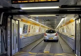 Delays easing at Eurotunnel terminal