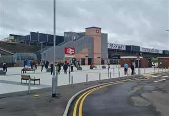 Passenger journeys double at £44m station branded ‘white elephant’