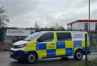 Construction worker crushed to death by drain