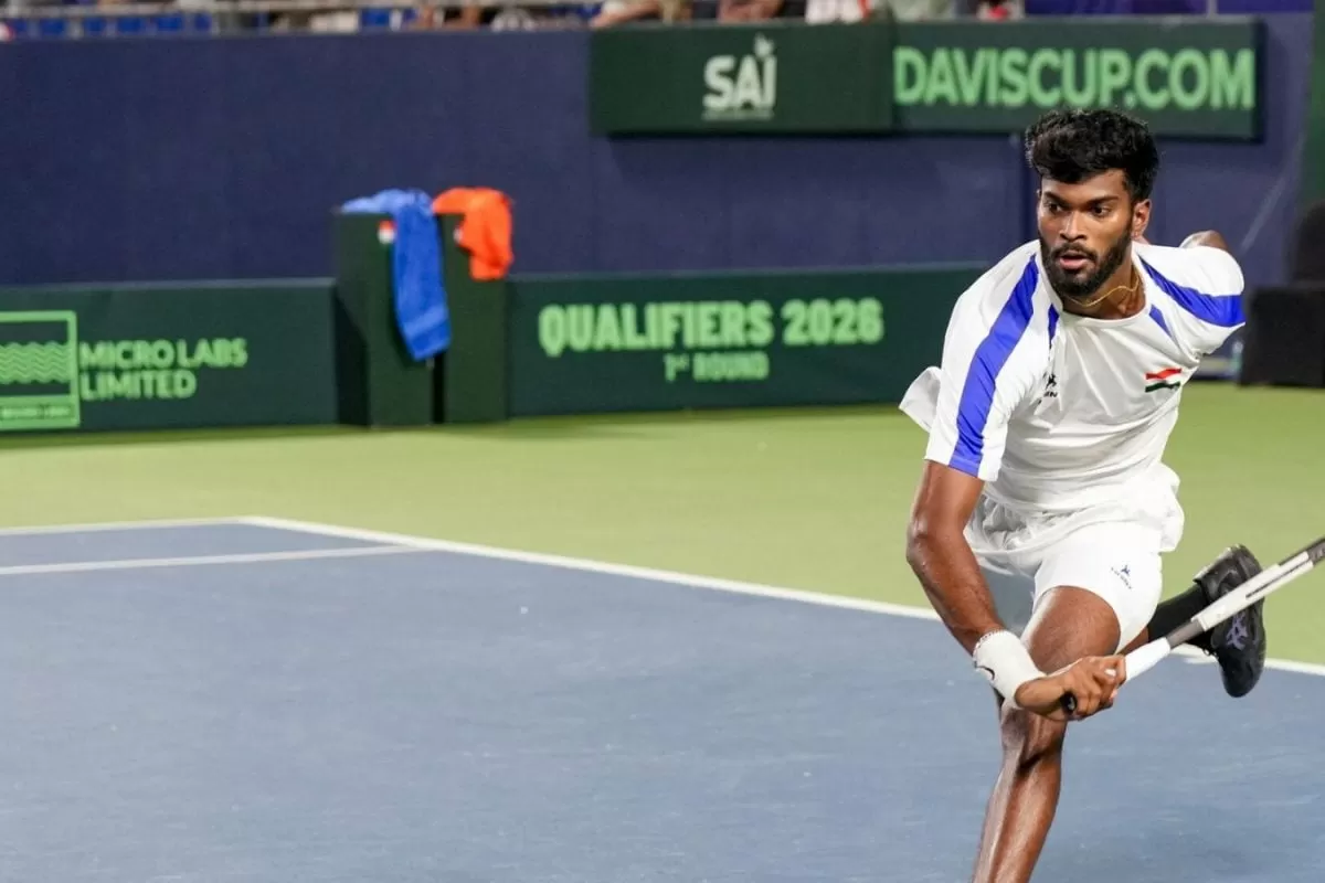 Dhakshineswar Suresh Strikes Again! India Pull Level In Davis Cup Tie Vs Netherlands