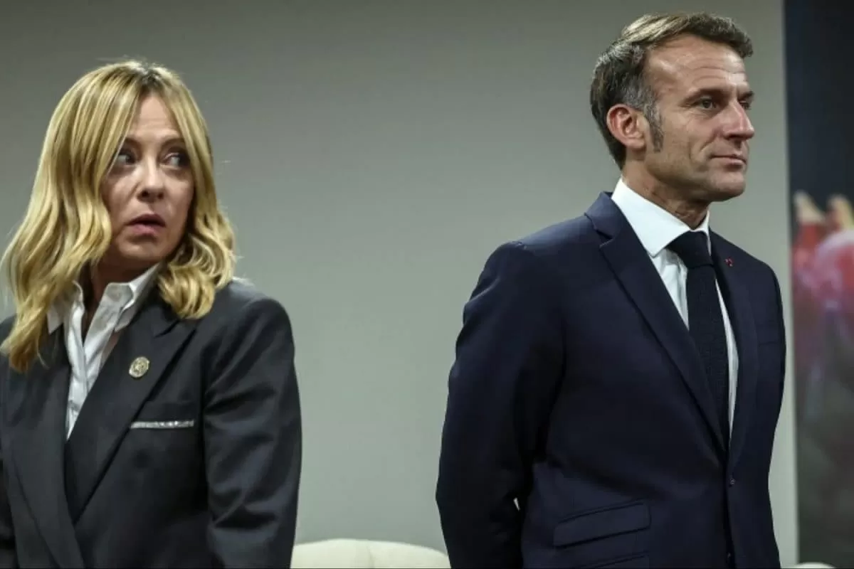 'Stop Commenting On Other Countries': Macron Calls Out Meloni Over France Activist Remark