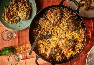 Take the stress out of cooking with this one-pot dish from a MasterChef champion