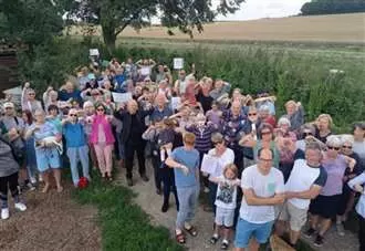 Villagers in ‘David versus Goliath’ battle with developer as appeal heard over 300-home rejection