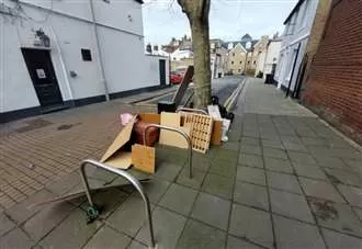 Town centre flytipper fined £1,000 after council investigation