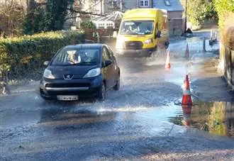 Flood alerts for multiple areas of Kent after heavy rainfall
