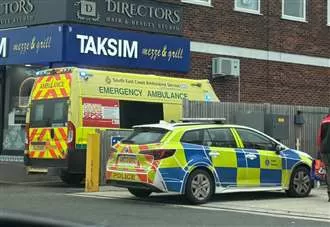 Emergency response after man left with facial injuries after robbery
