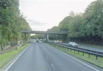 Man rushed to hospital after two-vehicle smash