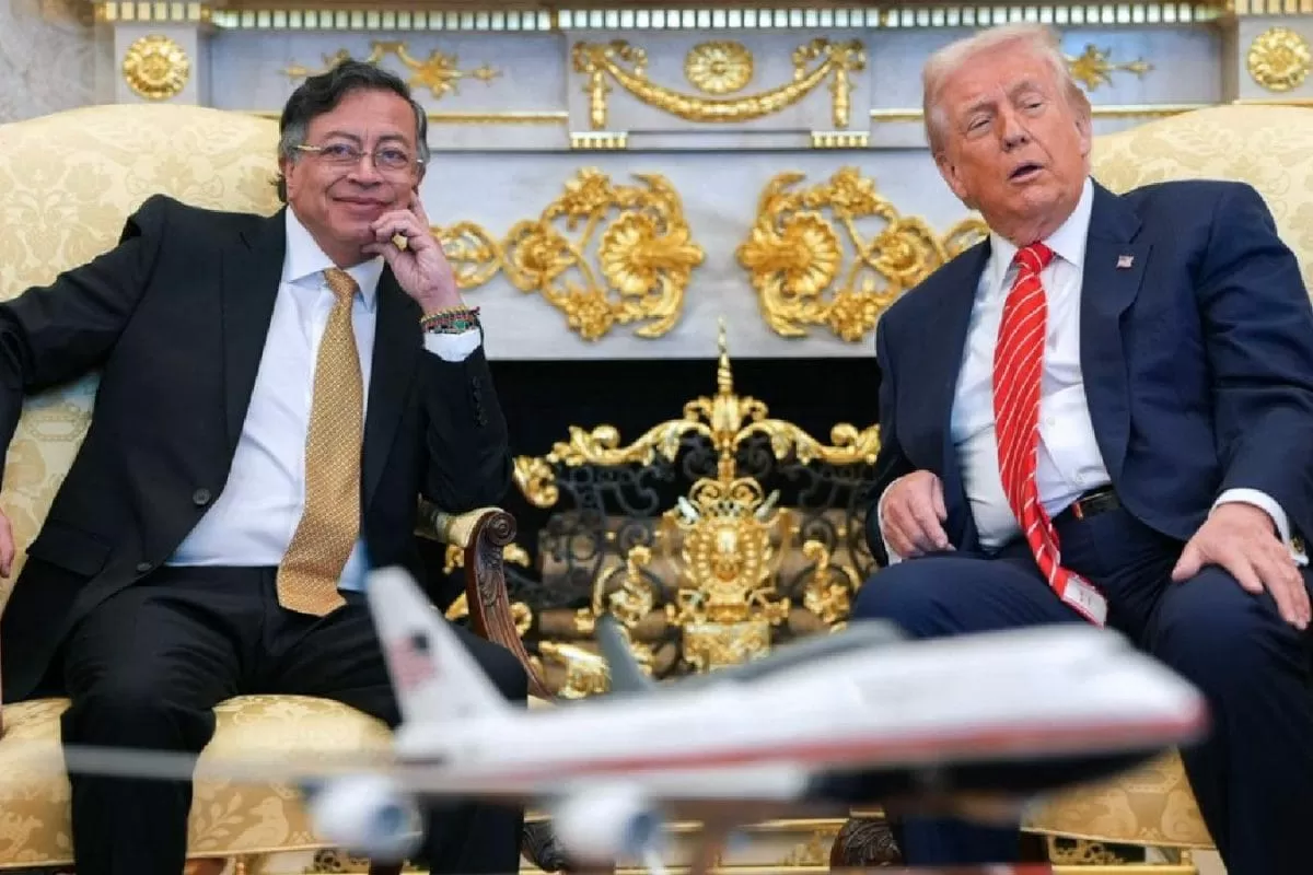 Colombian President Petro Holds First Face-To-Face Talks With Trump At White House Amid Tensions
