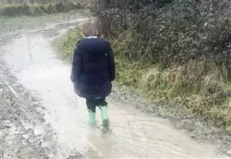 'Our kids have to wear wellies to school - it's ridiculous'
