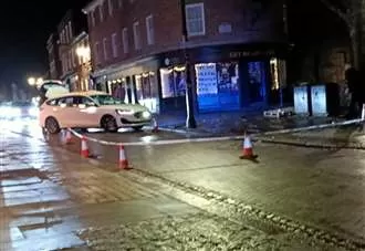 Man suffers head injury after being punched to ground during ‘street interview’
