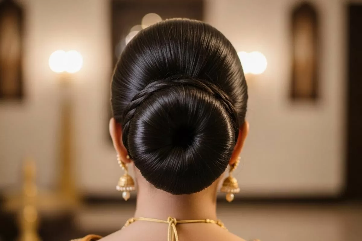 Classic Low Bun Tutorial: Create An Elegant Look With Traditional Outfits